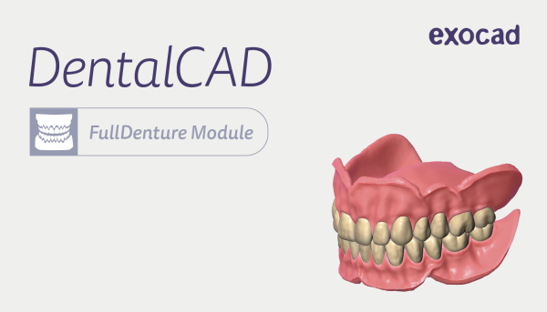 exocad FullDenture Modul inkl. Ivotion Add-on - Monatslizenz
