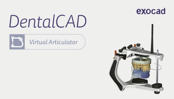 exocad Virtueller Artikulator Modul (Virtual Articulator) - Monatslizenz