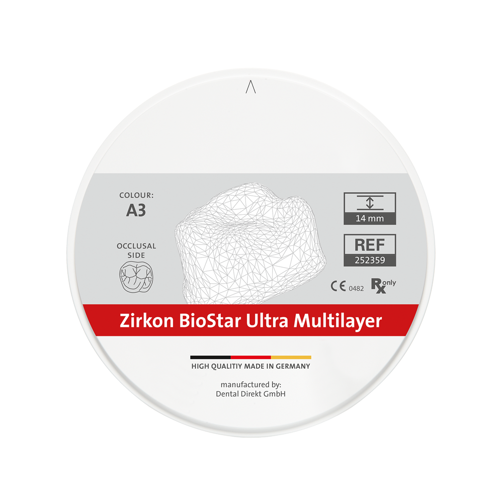 Zircon Multilayer Blanks | CAD/CAM Blanks | CAD/CAM | Products | Dentoo