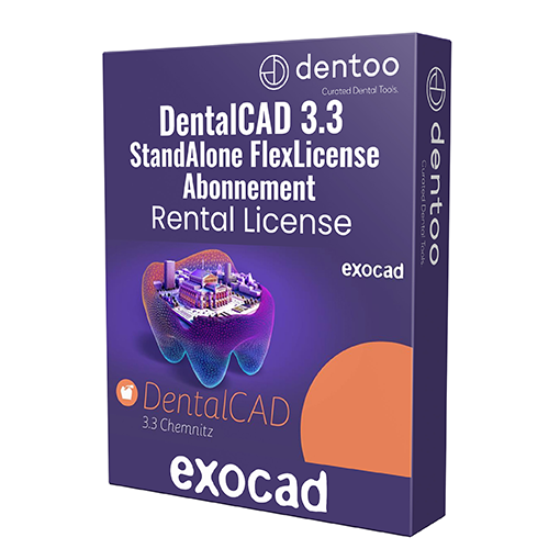 exocad Stand-Alone 3.3 Chemnitz (Miete)