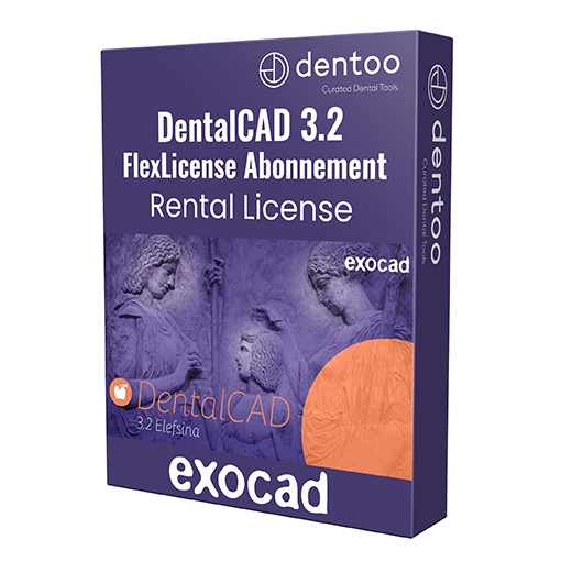 exocad DentalCAD 3.2 Elefsina Flex Lizenz (Miete)