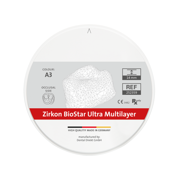 Zirkon BioStar ULTRA Multilayer Ø 99 mm