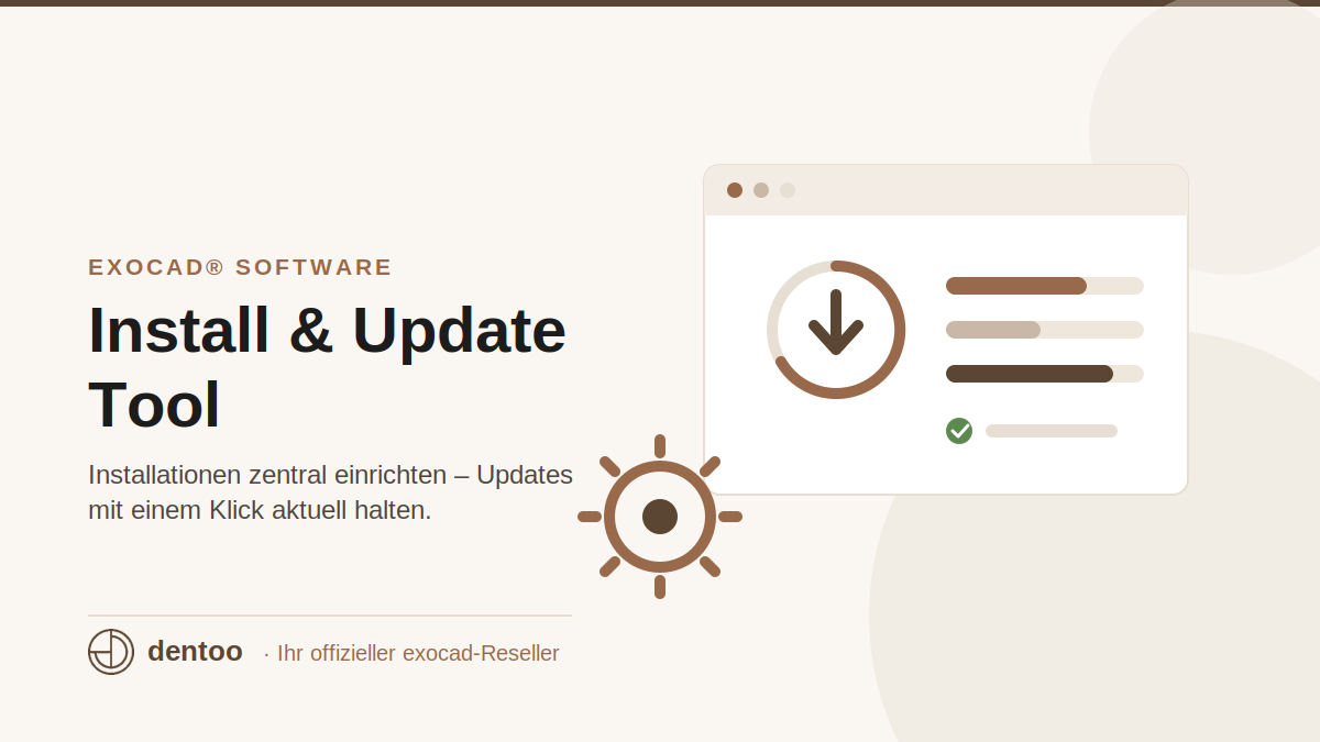 exocad Install & Update Tool