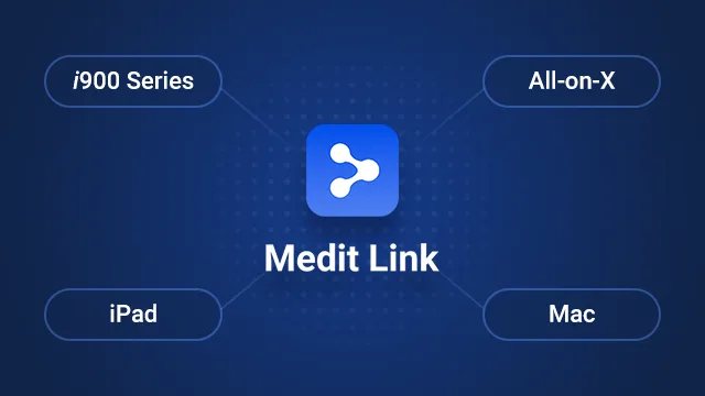 Das Medit-Ökosystem: i900-Serie, All-on-X, iPad, Mac