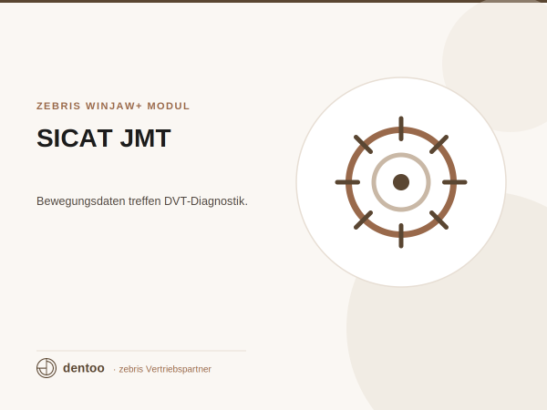 Modulo software WINJAW+ SICAT JMT