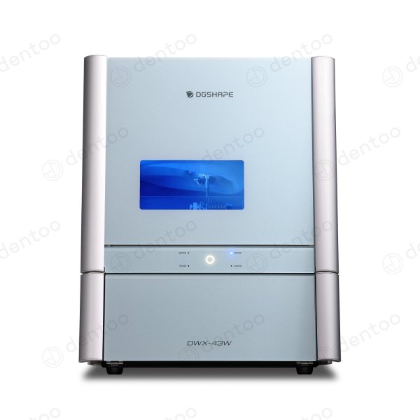 DGSHAPE DWX-43W – 5-Achs-Nassfraesmaschine, Frontansicht