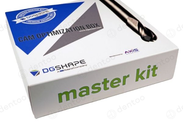 DGSHAPE Master Kit – 14-teiliges Fräswerkzeugset