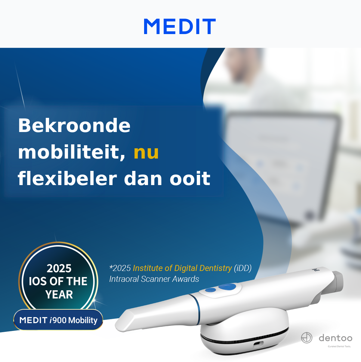 MEDIT i900 Mobility – IOS of the Year 2025: bekroonde mobiliteit, nu nog flexibeler