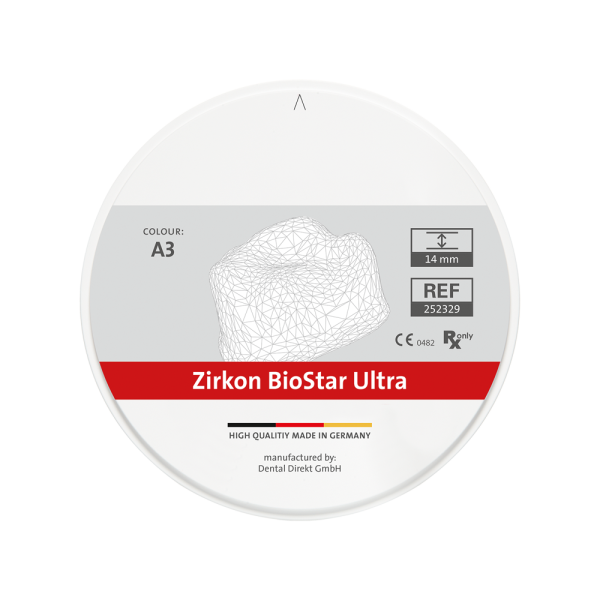 Zirkon BioStar ULTRA m. Schulter Ø 99 mm